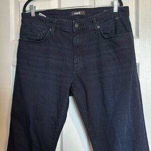 Mavi Zach men’s blue dark wash straight leg jeans size 34